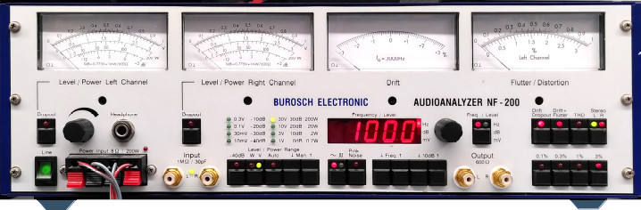BUROSCH Audioanalyzer NF200